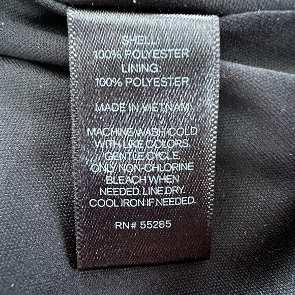 Express Dark Floral Babydoll Mini‎ Dress Ruffled Flowy Lightweight Size 6 - Picture 10 of 15